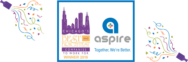 Aspire Named One of Best and Brightest’s Companies to Work For