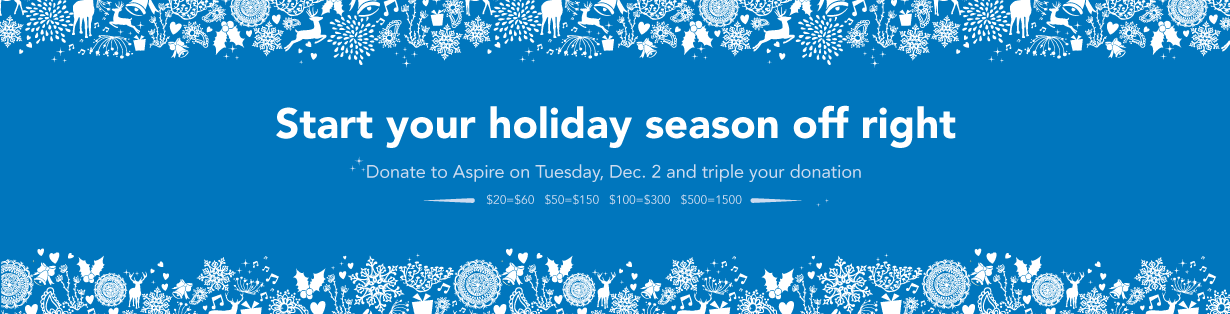 Aspire Raised $61,000+ on #GivingTuesday